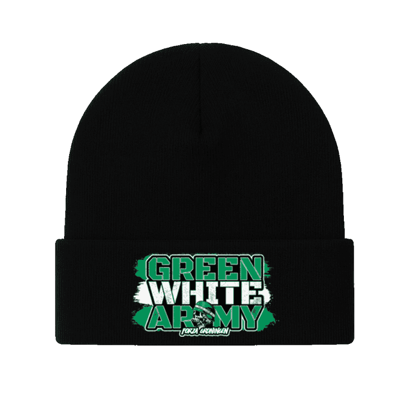 Green white army Čepice