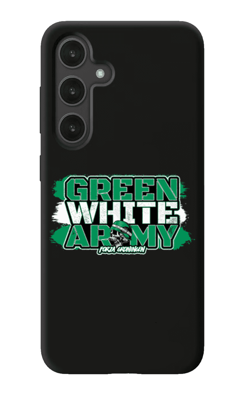 Green white army Pouzdro na Samsung