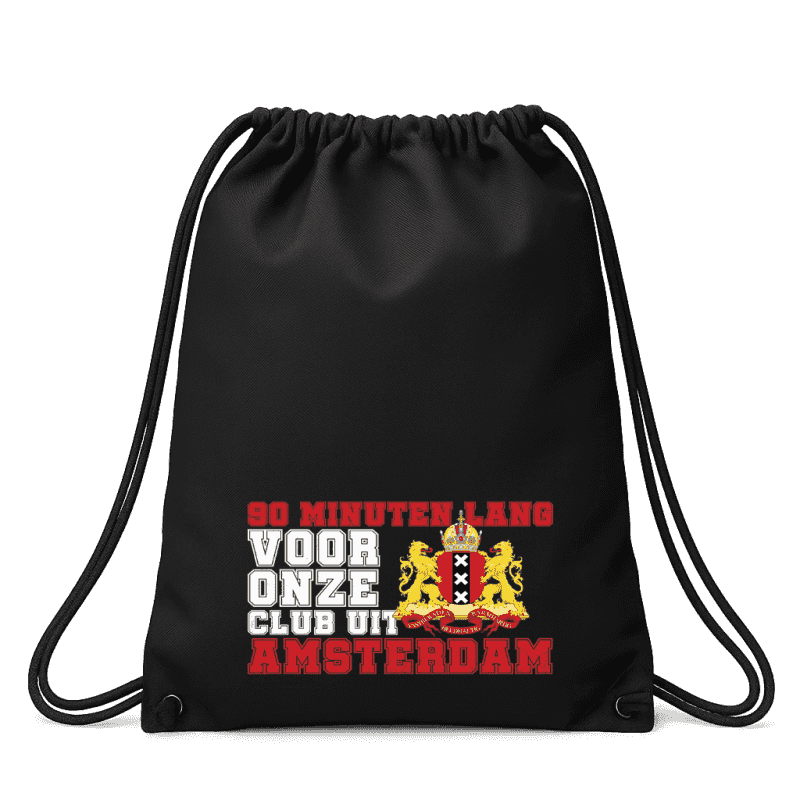 90 Minuten lang voor onze club uit Amsterdam Torba sa šnure