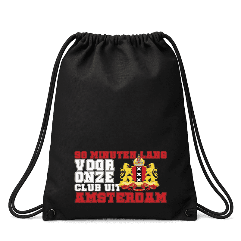 90 Minuten lang voor onze club uit Amsterdam Torba sa šnure