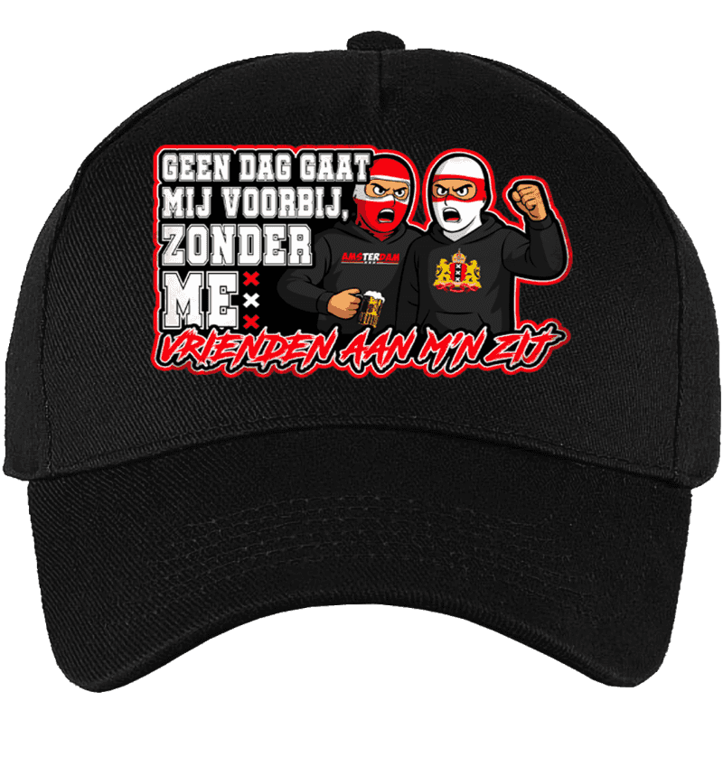 Geen dag gaat mij voorbij zonder me vrienden aan m'n zij Kapa