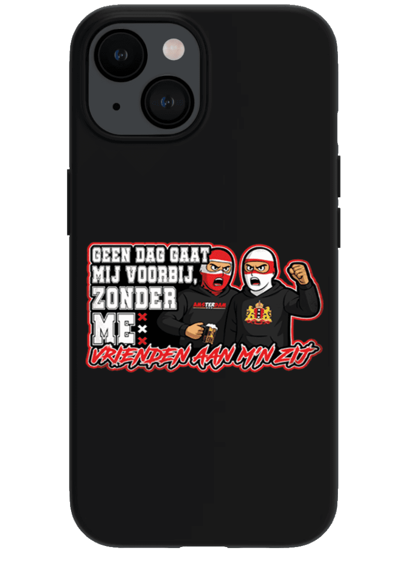 Geen dag gaat mij voorbij zonder me vrienden aan m'n zij Futrola za Iphone