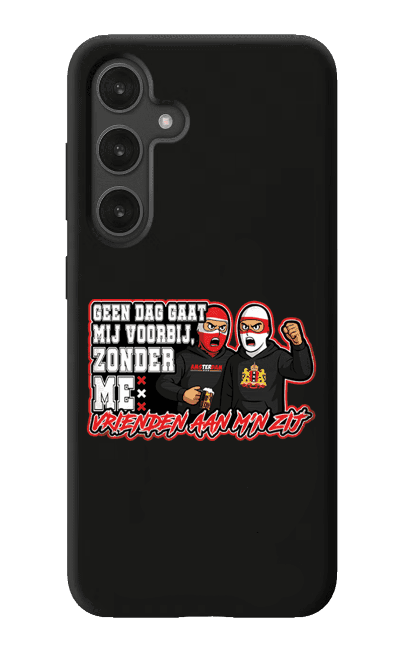Geen dag gaat mij voorbij zonder me vrienden aan m'n zij Futrola za Samsung