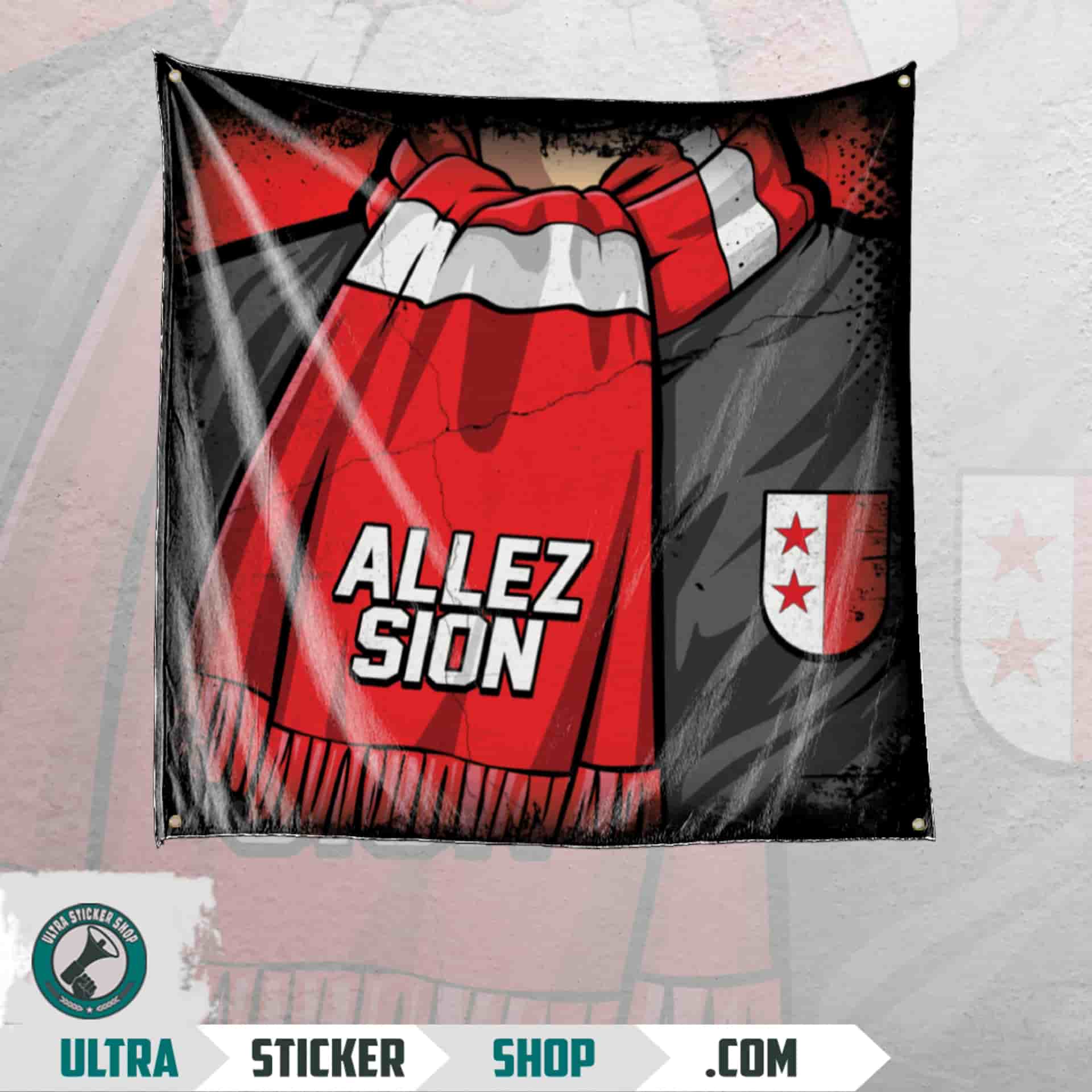 Allez Sion Flagge