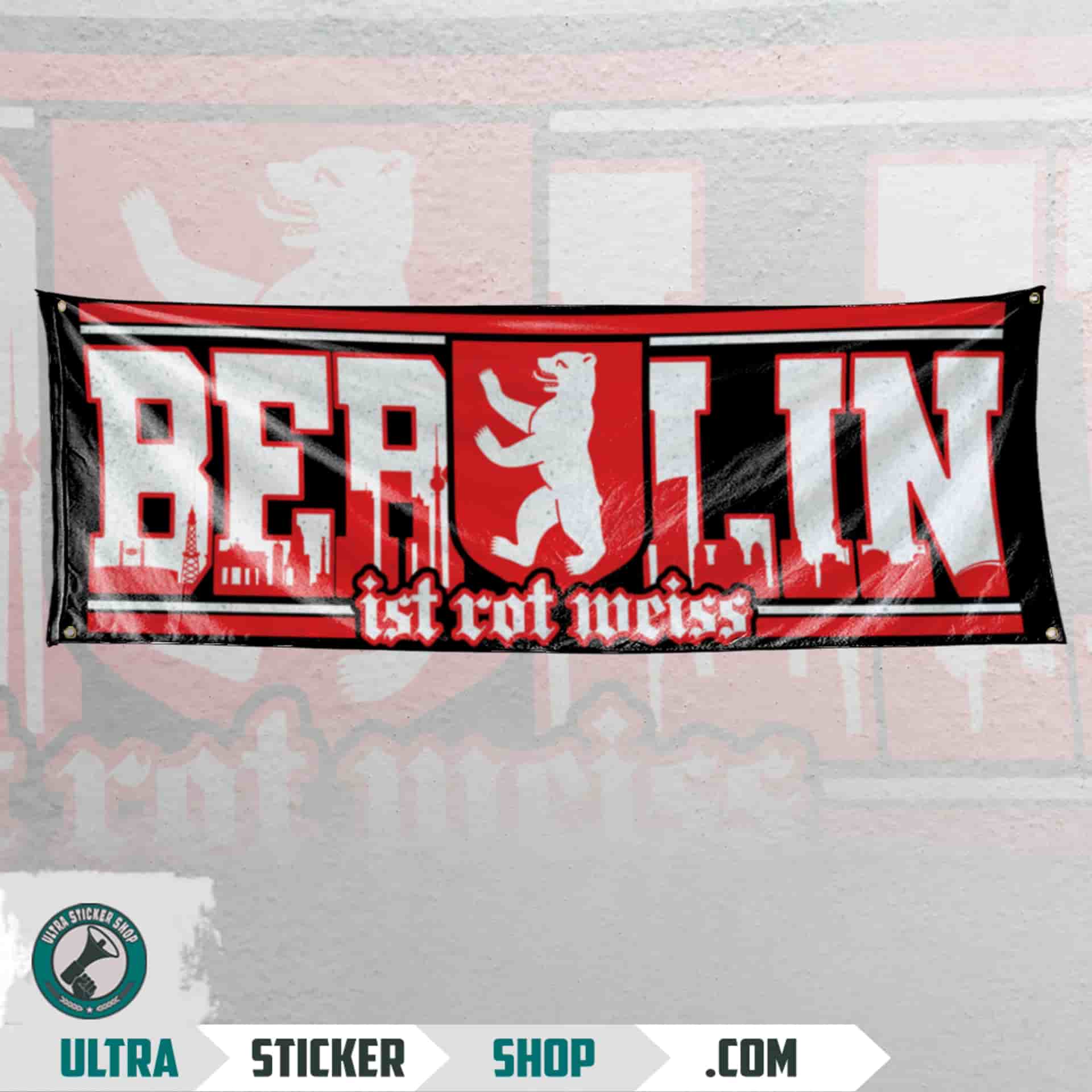 Berlin is rot weiss Zastava