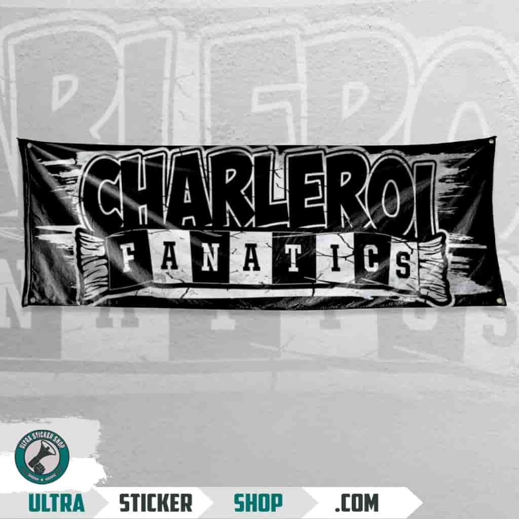 Charleroi fanatics Vlag