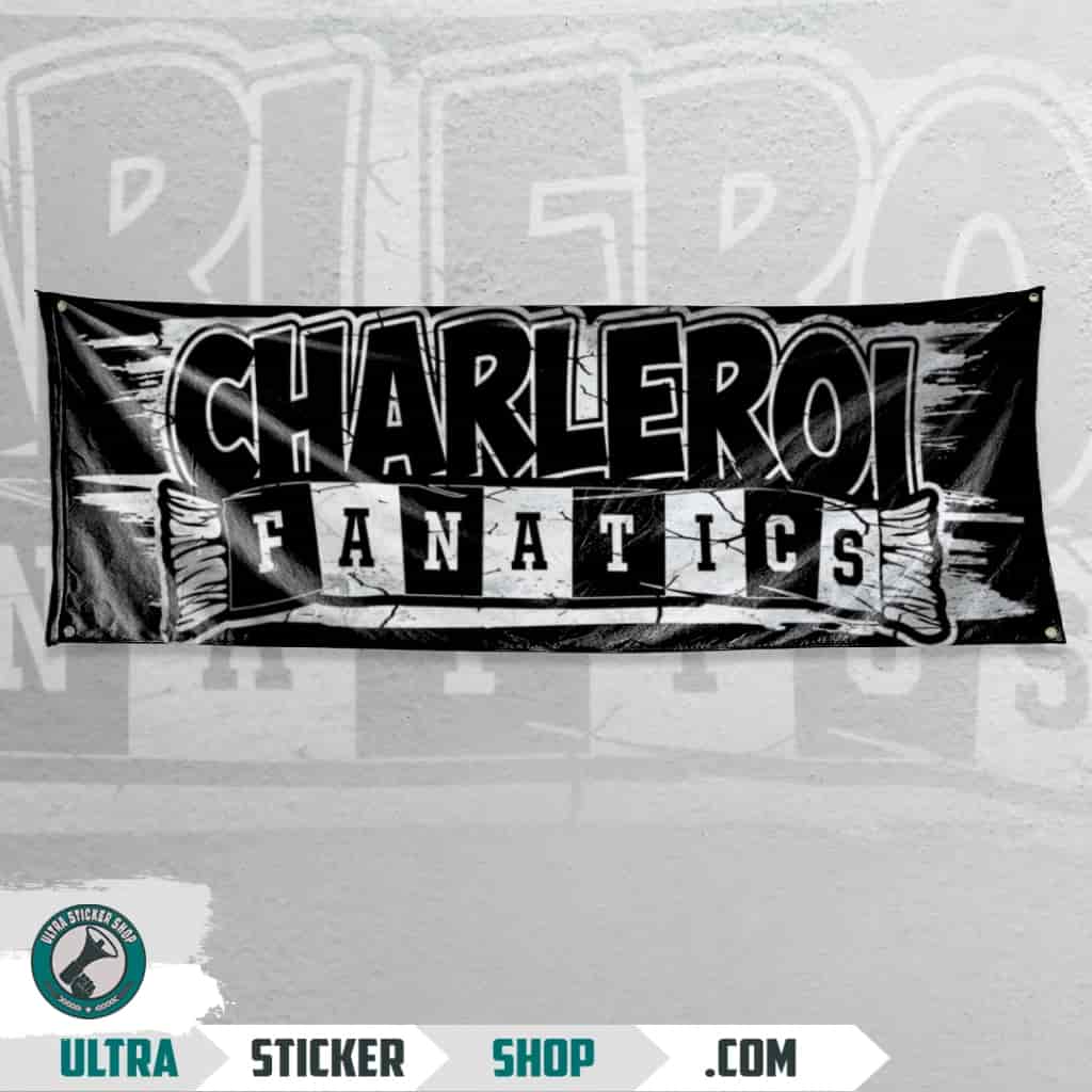 Charleroi fanatics Vlag