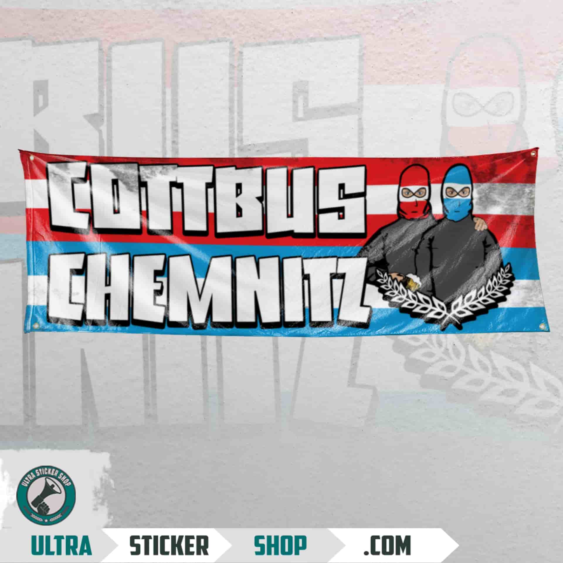 Chemnitz X Cottbus Vlajka