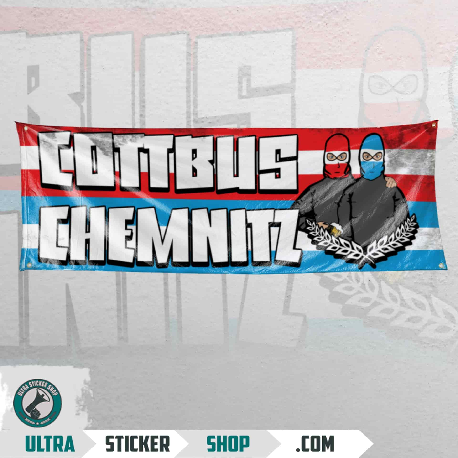 Chemnitz X Cottbus Vlajka