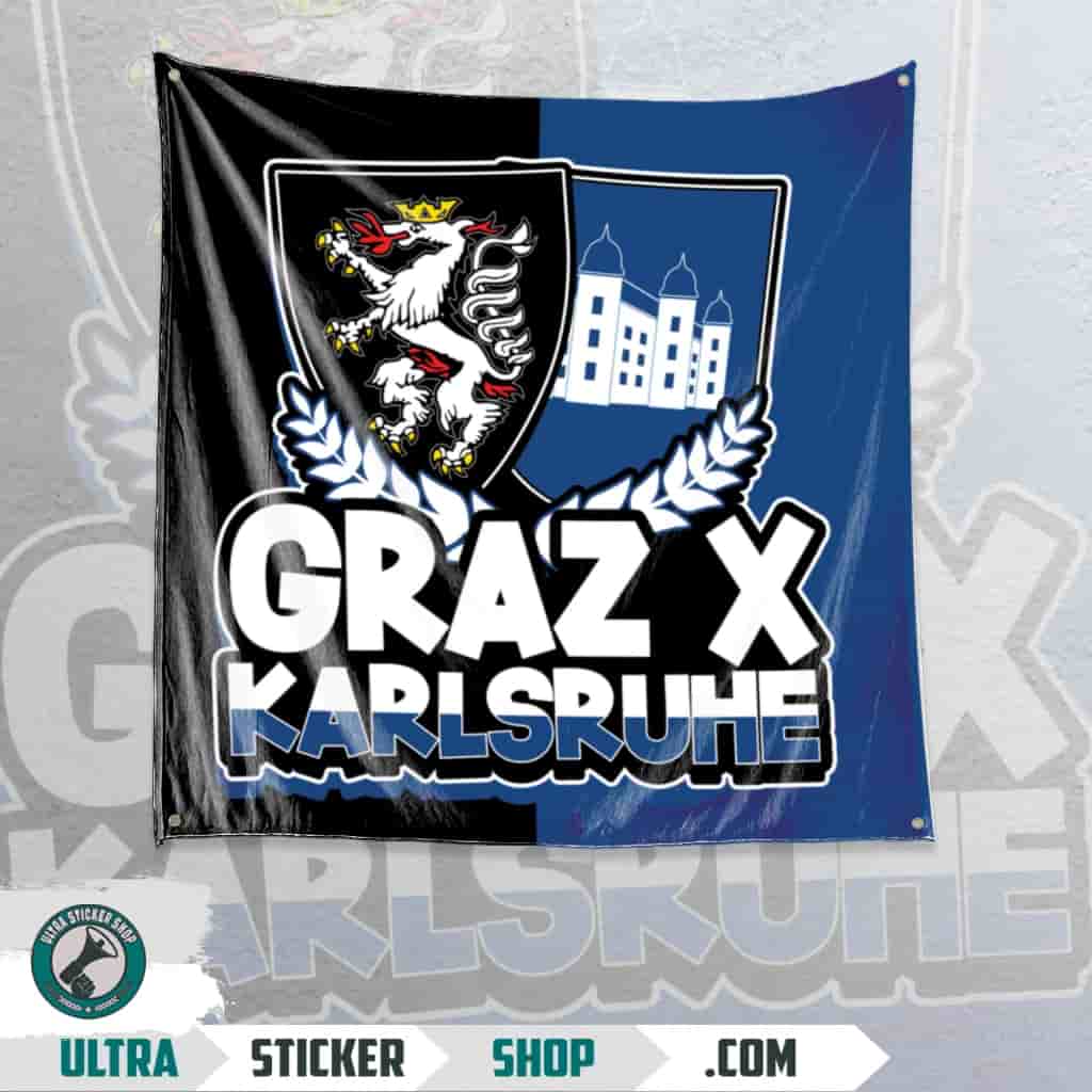 Graz X Karlsruhe Flagge