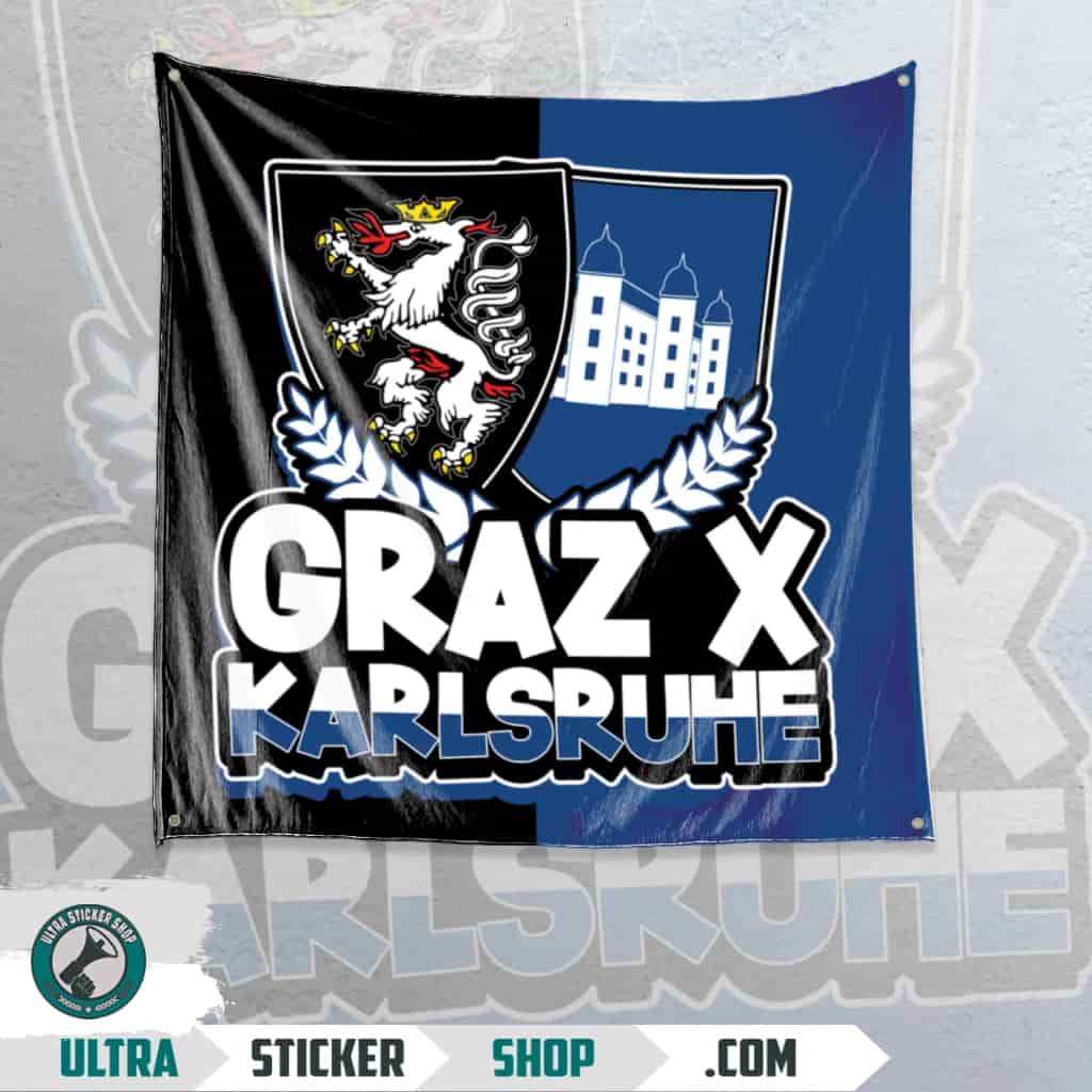 Graz X Karlsruhe Flagge