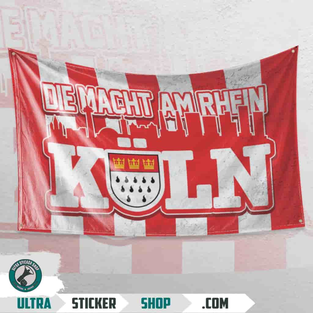 Köln die macht am rhein Flag