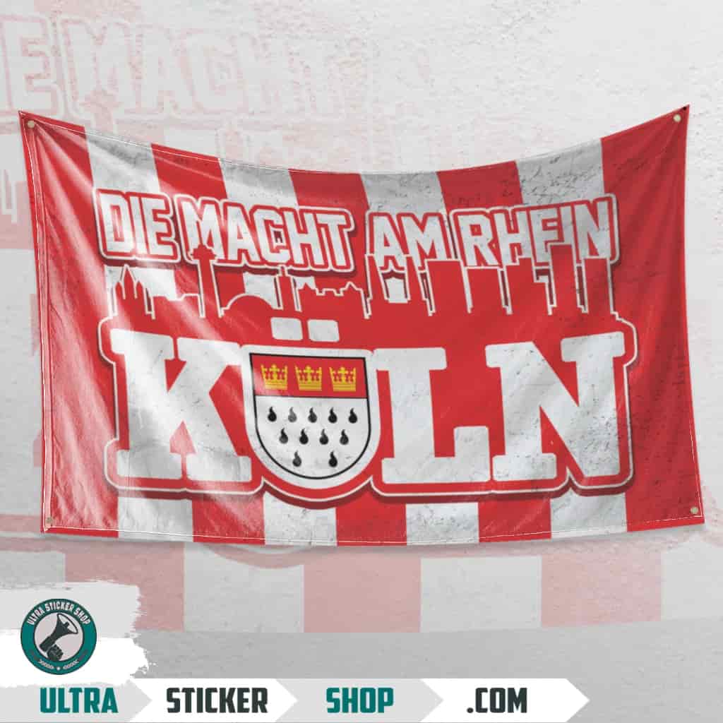 Köln die macht am rhein Flag