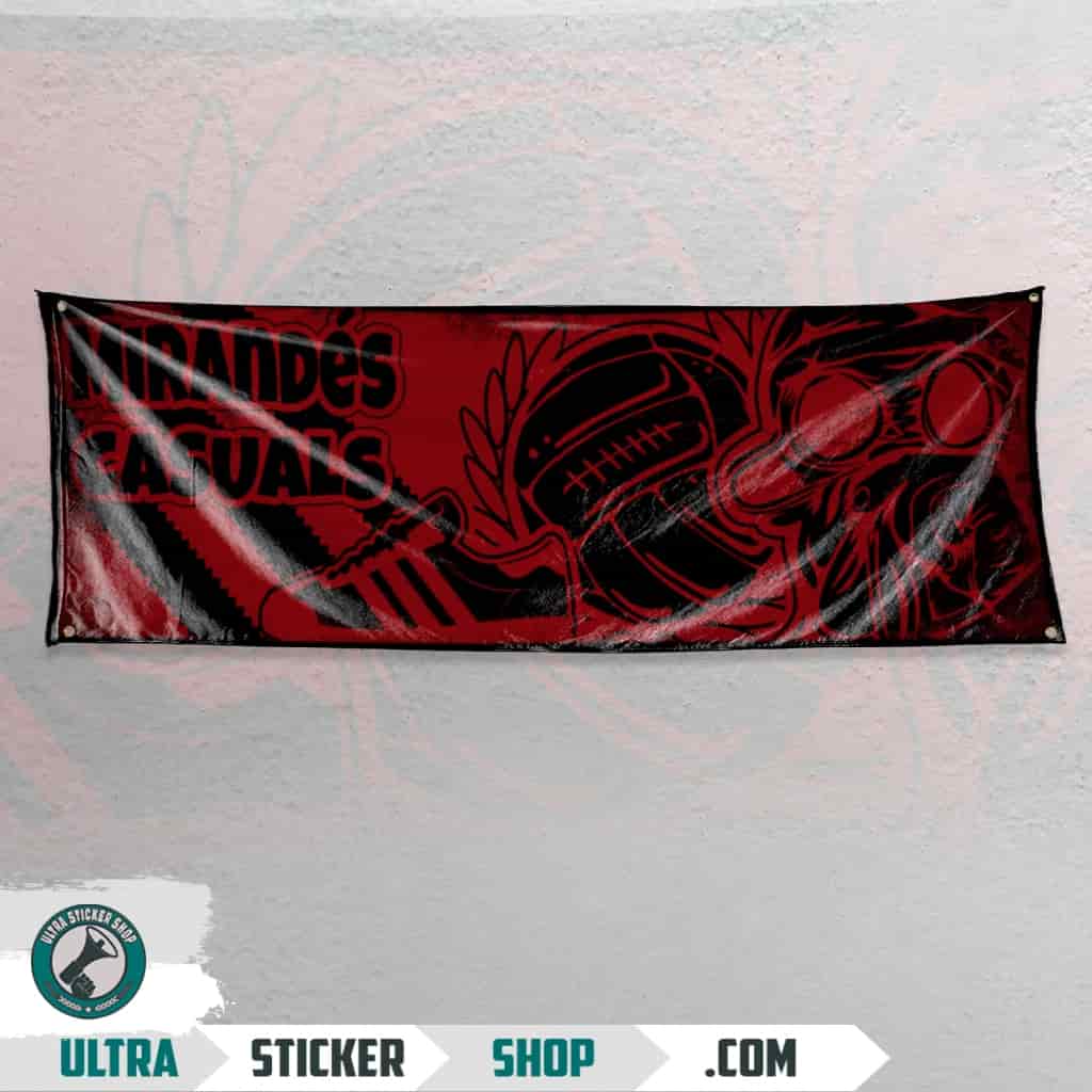 Mirandés casuals Flag