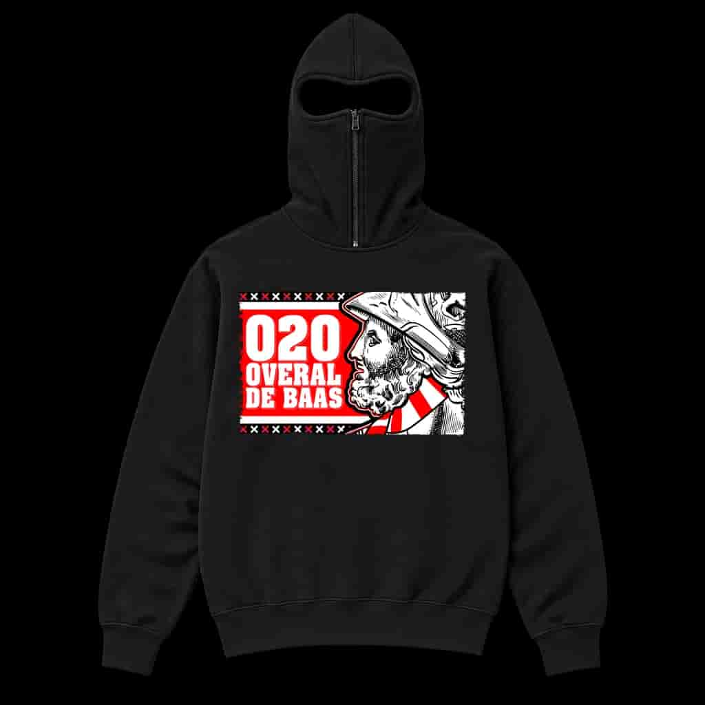 020 overal de baas Ninja Hoodie