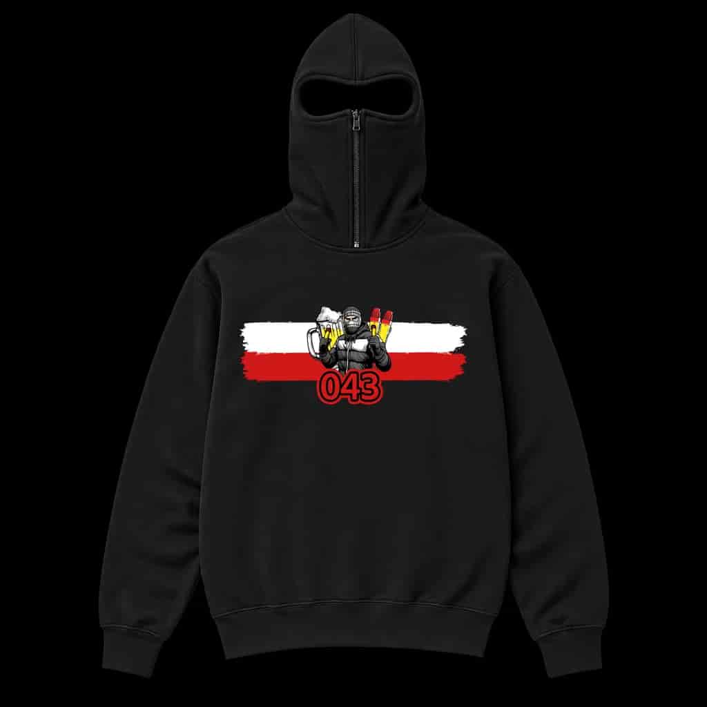 043 Ninja hettegenser