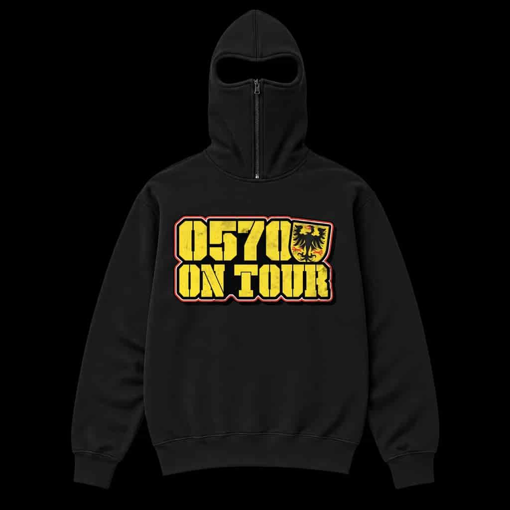 0570 On tour Ninja Kapuzenpullover