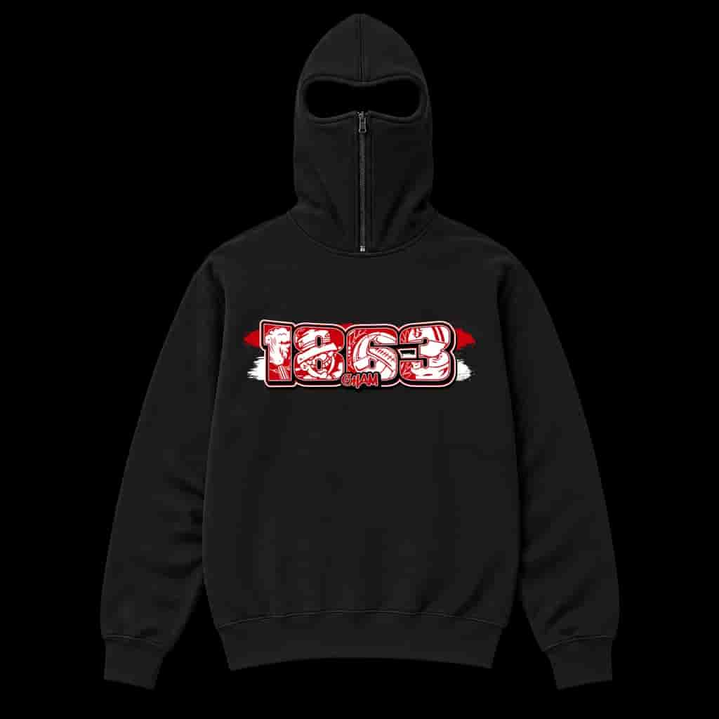 1863 Cham Ninja Kapuzenpullover