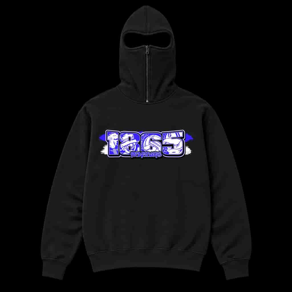 1865 Flensburg Ninja Kapuzenpullover