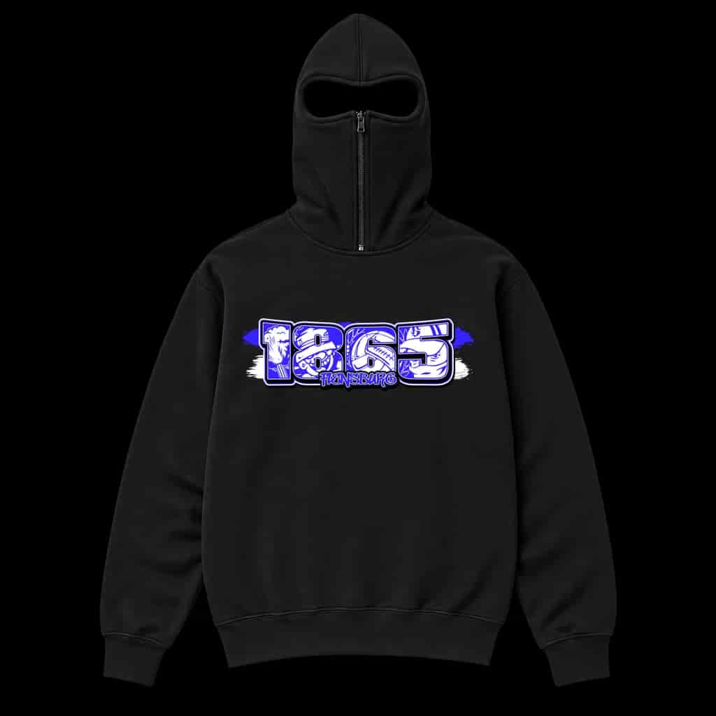 1865 Flensburg Ninja Kapuzenpullover