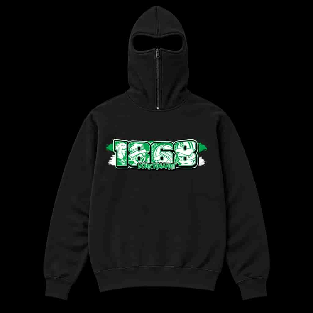 1868 Völkermarkt Ninja Kapuzenpullover