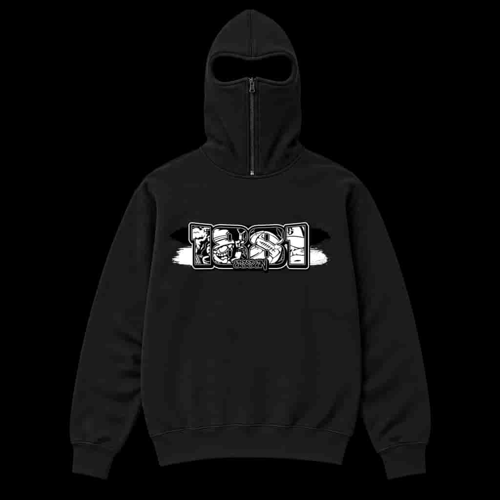 1881 Essen Ninja Kapuzenpullover