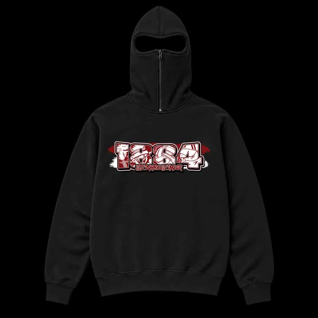1884 Stenhousemuir Ninja Hoodie