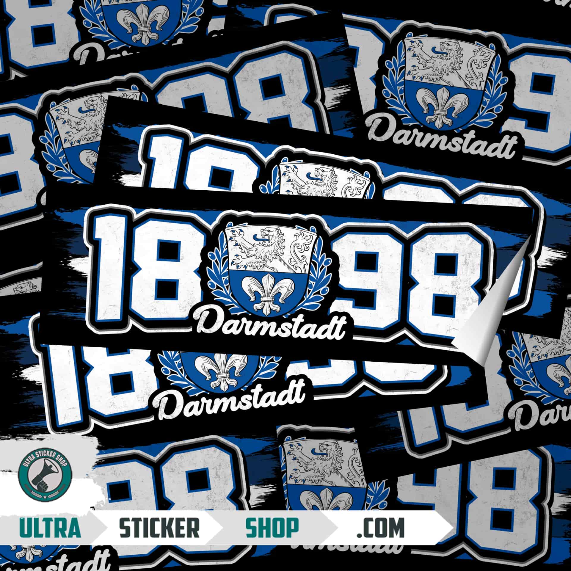 1898 Darmstadt Autocollants