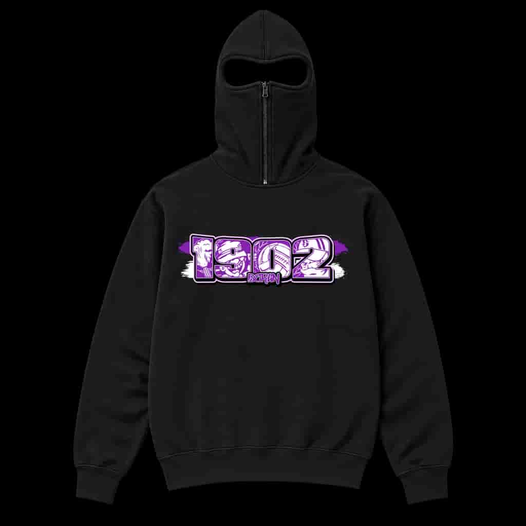 1902 Berlin Ninja Kapuzenpullover