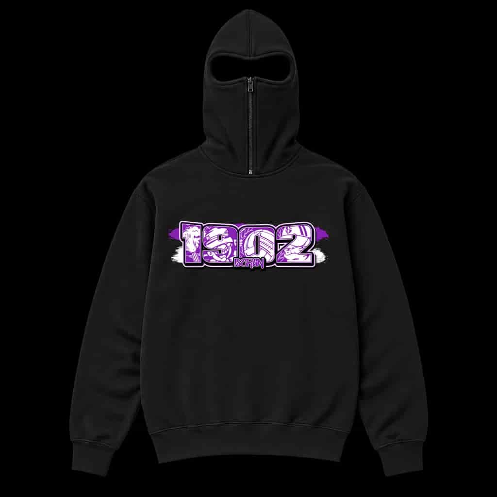 1902 Berlin Ninja Kapuzenpullover