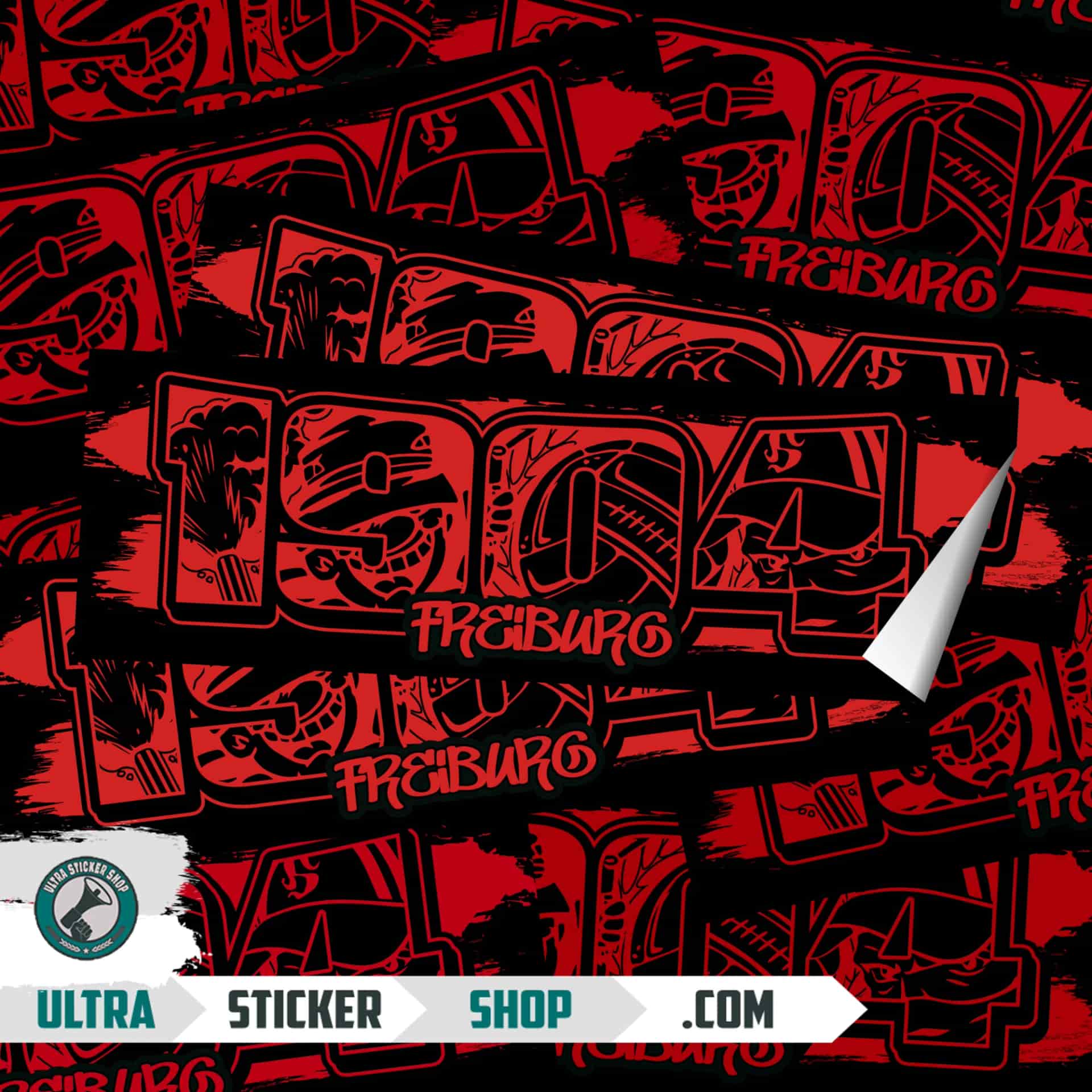 1904 Freiburg Stickers
