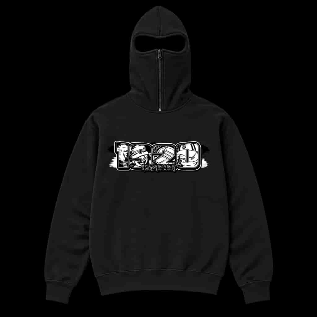 1920 Holzheimer Ninja Kapuzenpullover