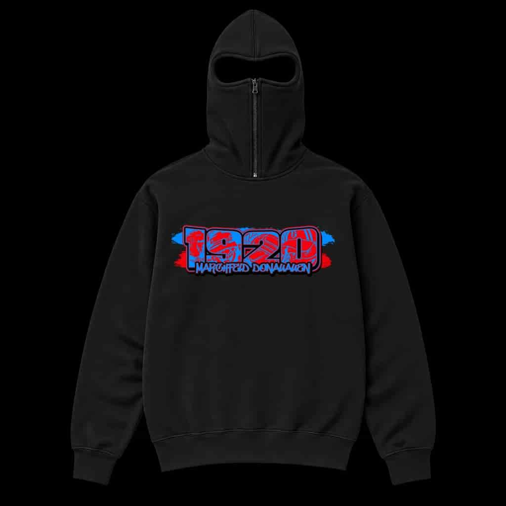 1920 Marchfeld Donauauen Ninja Kapuzenpullover