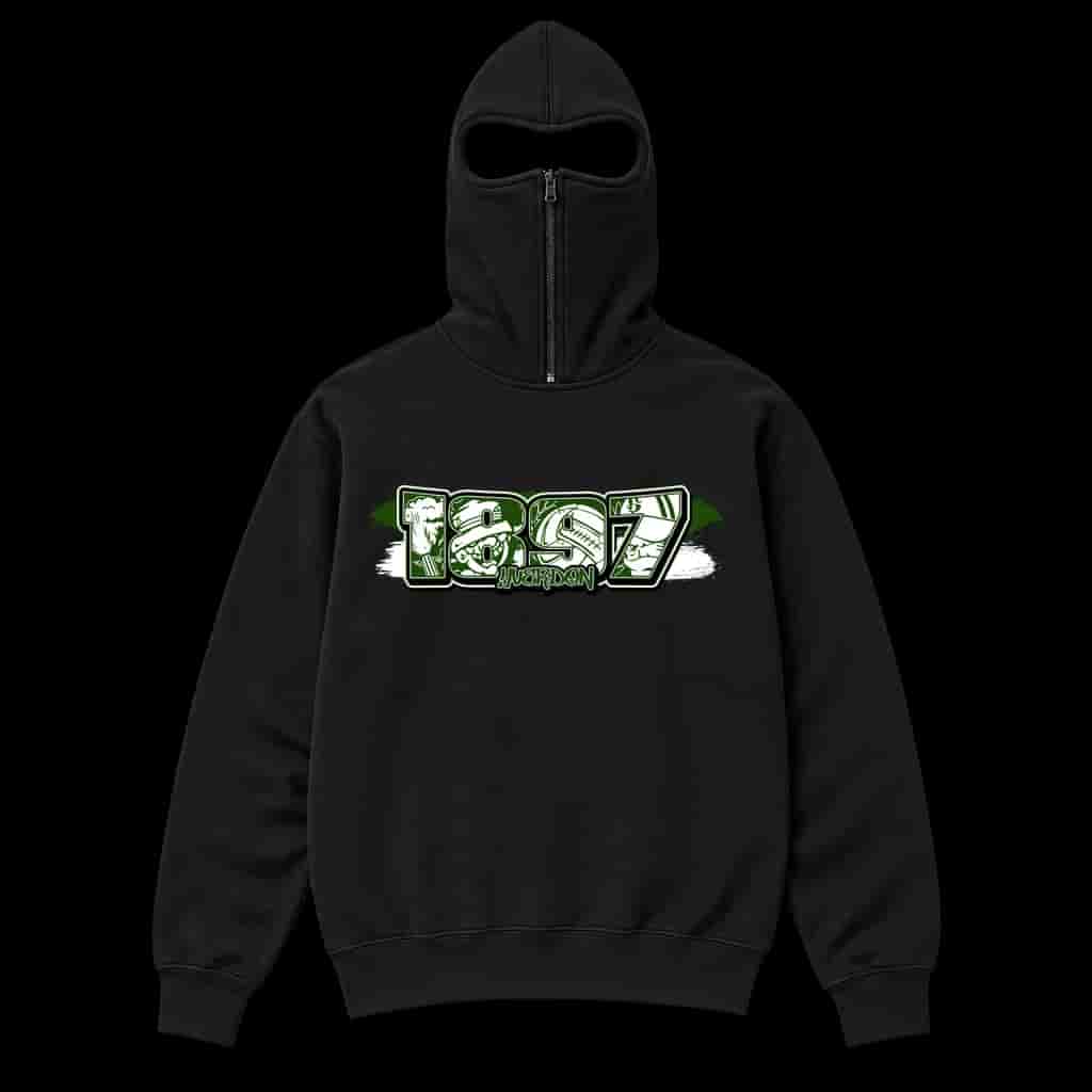1948 Yverdon Ninja Kapuzenpullover