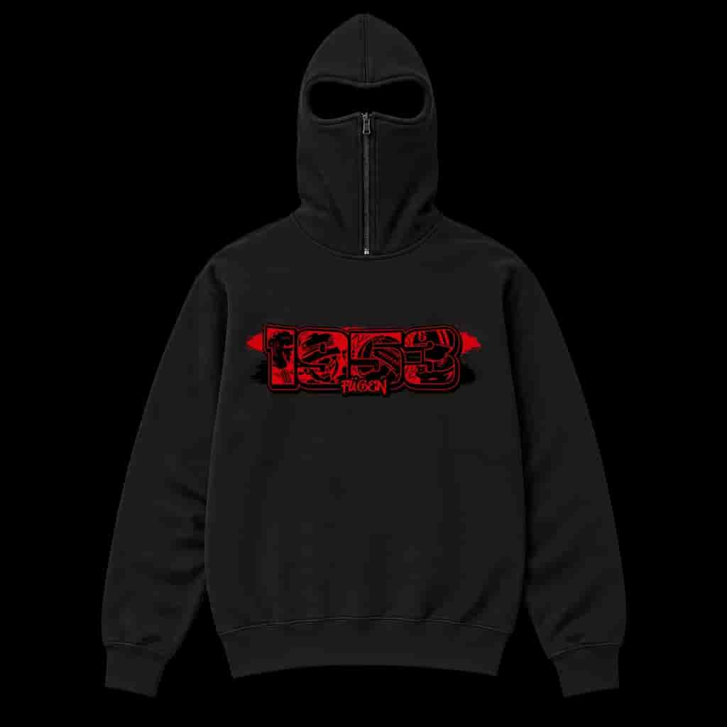 1953 Fügen Ninja Kapuzenpullover
