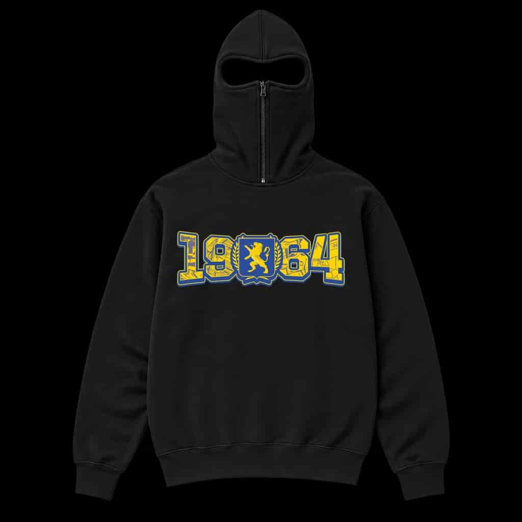 1964 Leeuwarden wapen Ninja Hoodie