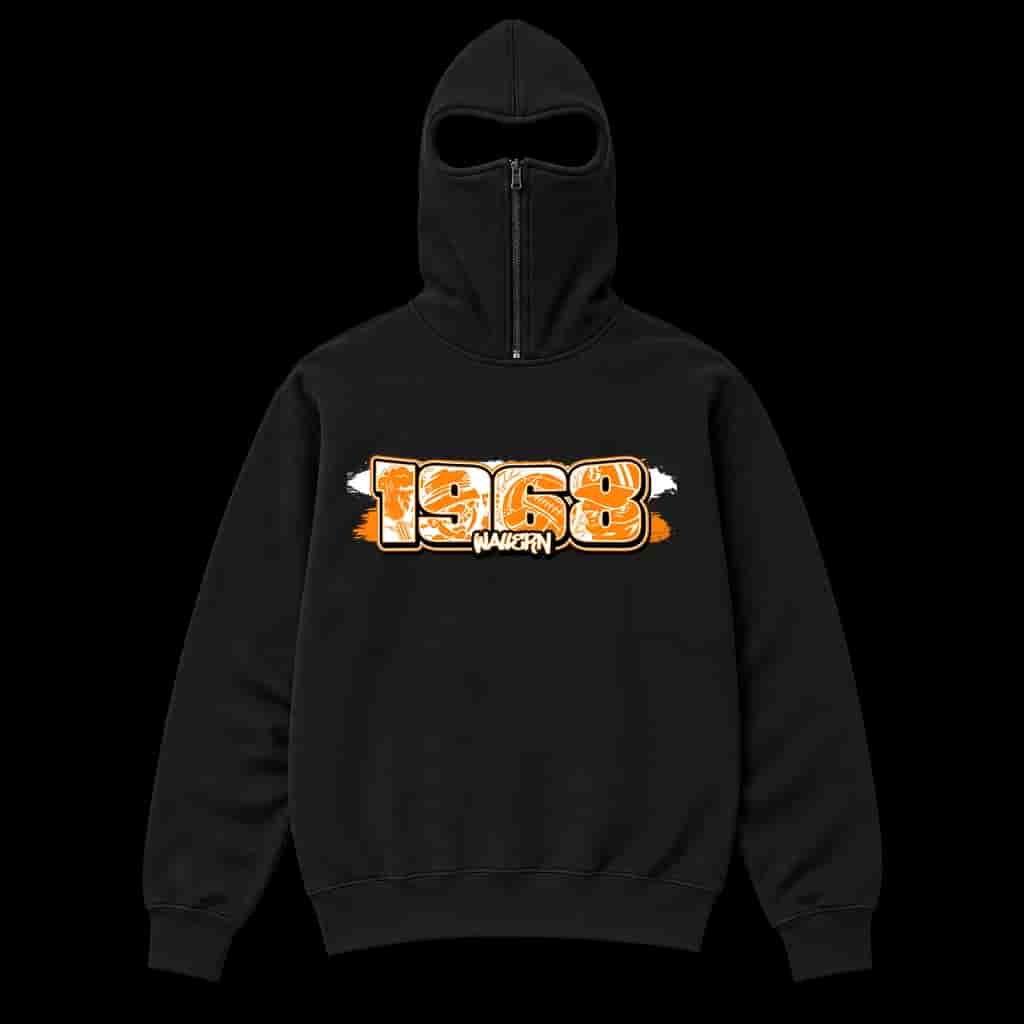 1968 Wallern Ninja Kapuzenpullover