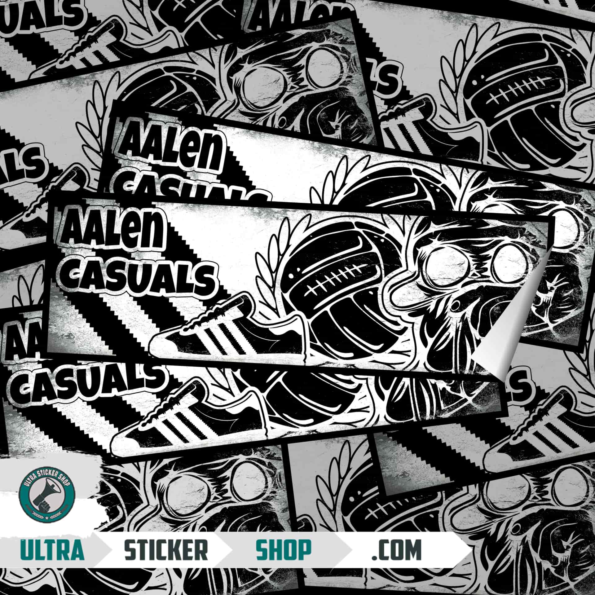 Aalen casuals Autocolante