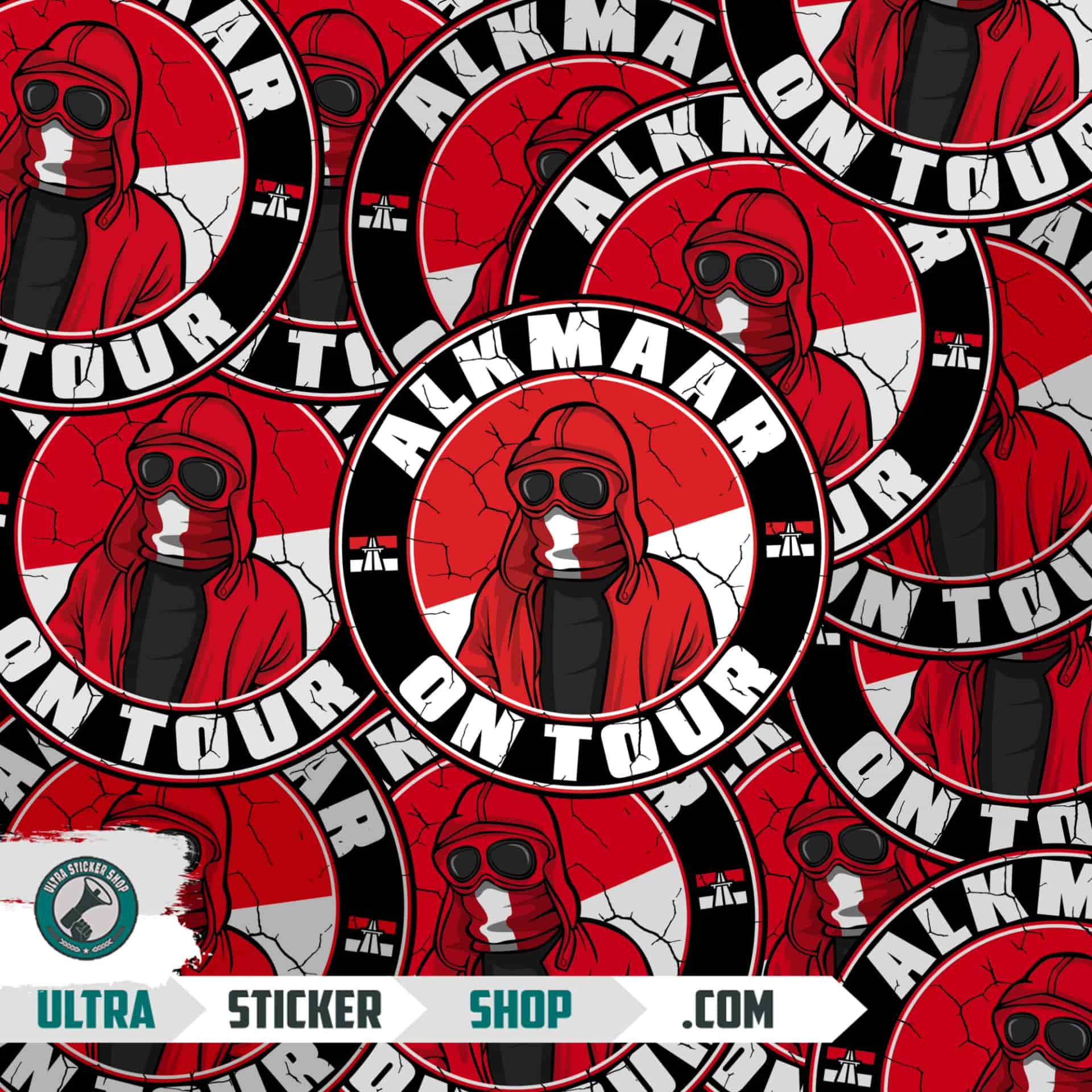 Alkmaar on tour Stickers