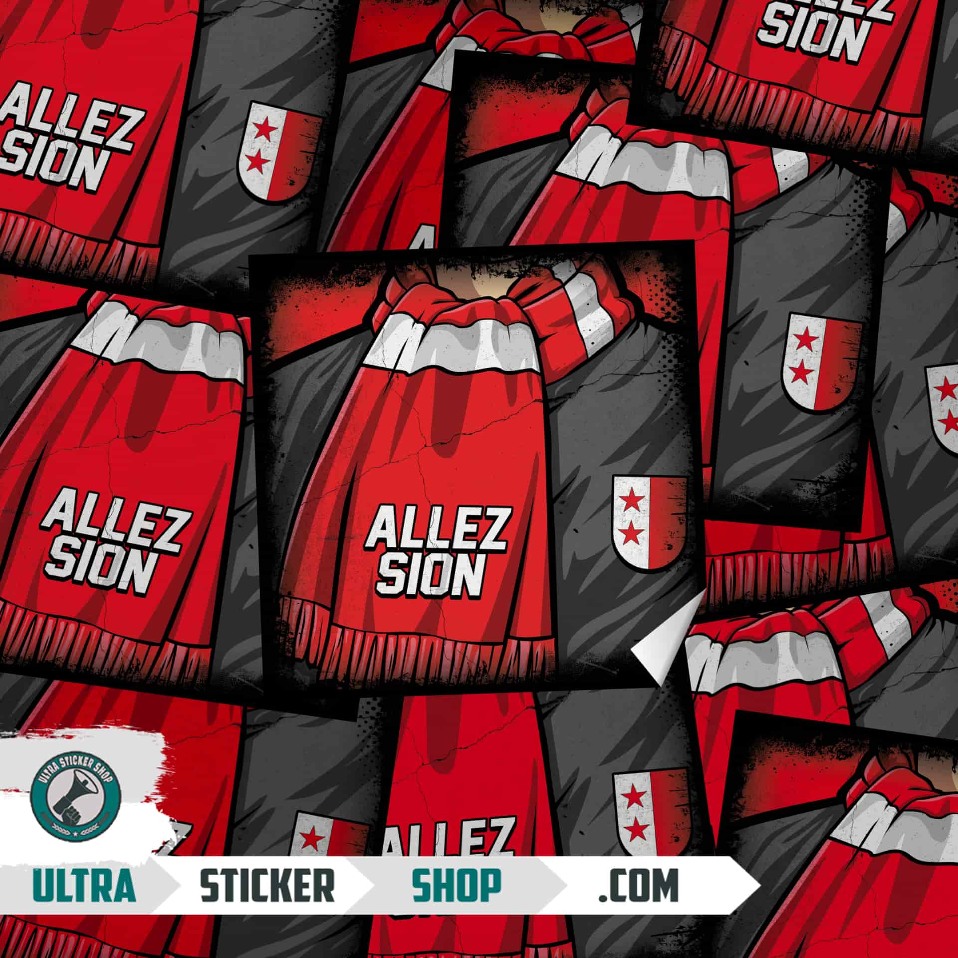 Allez Sion Pegatinas