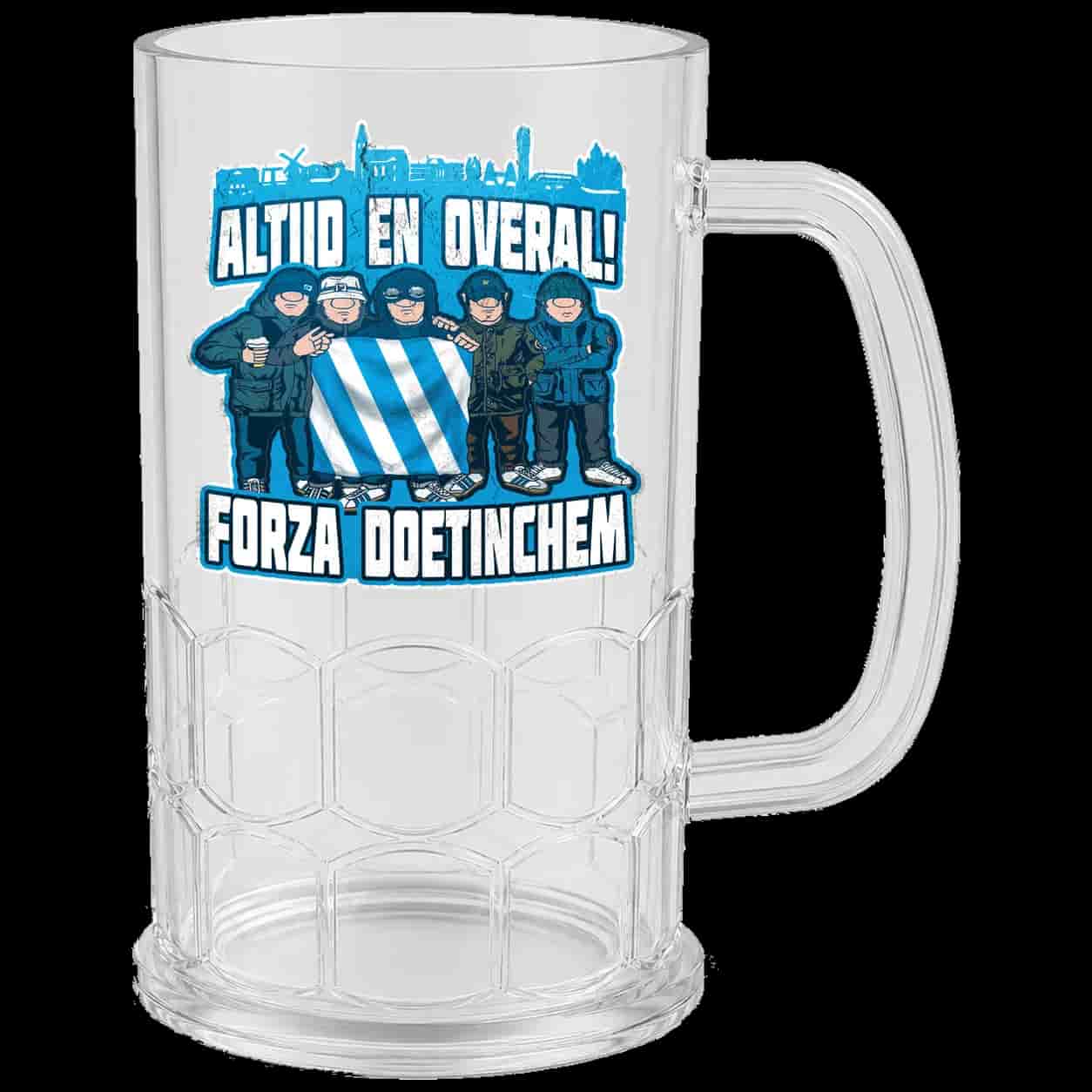 Altijd en overal Forza Doetinchem! Caneca de cerveja