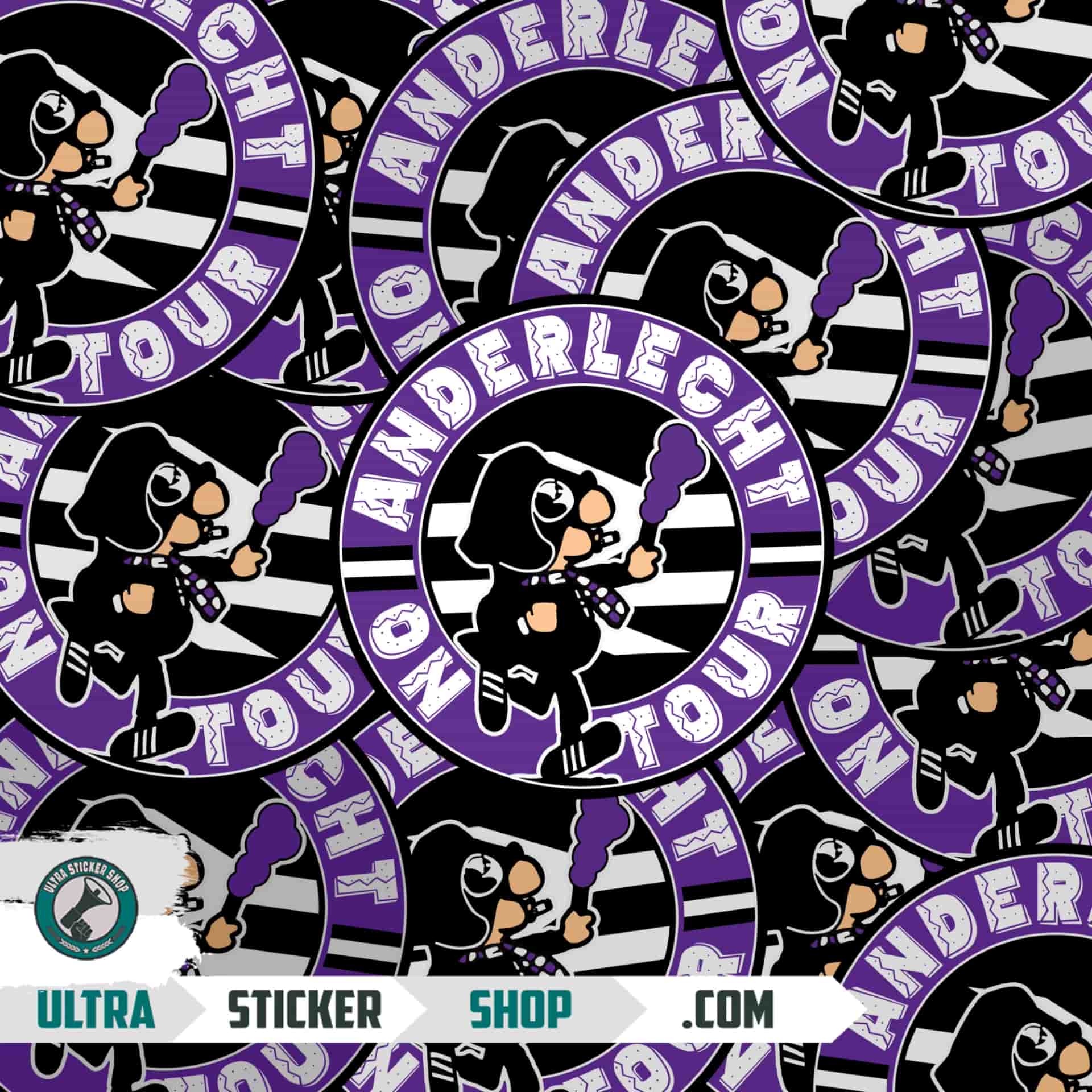 Anderlecht on tour Stickers