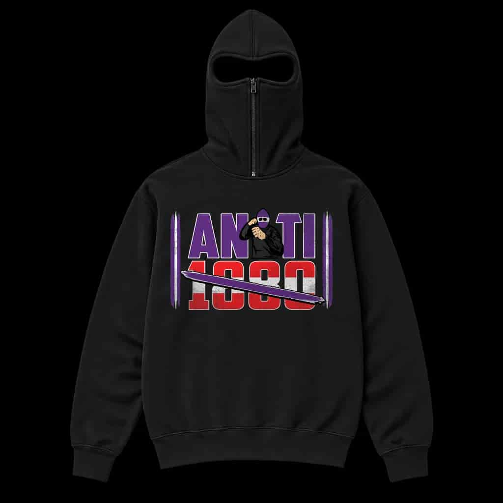 Anti 1880 Hoodie Ninja