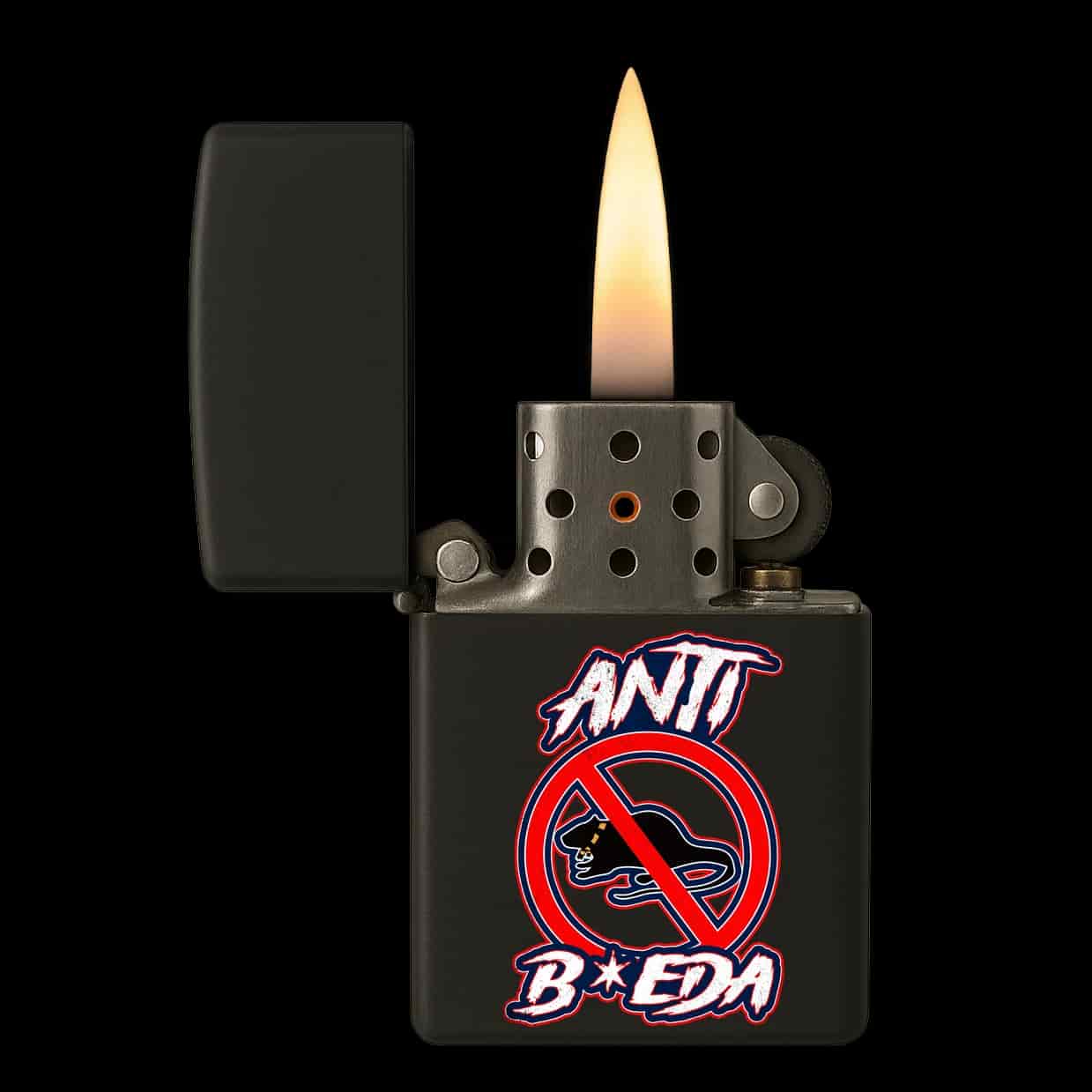 Anti B*eda Aansteker