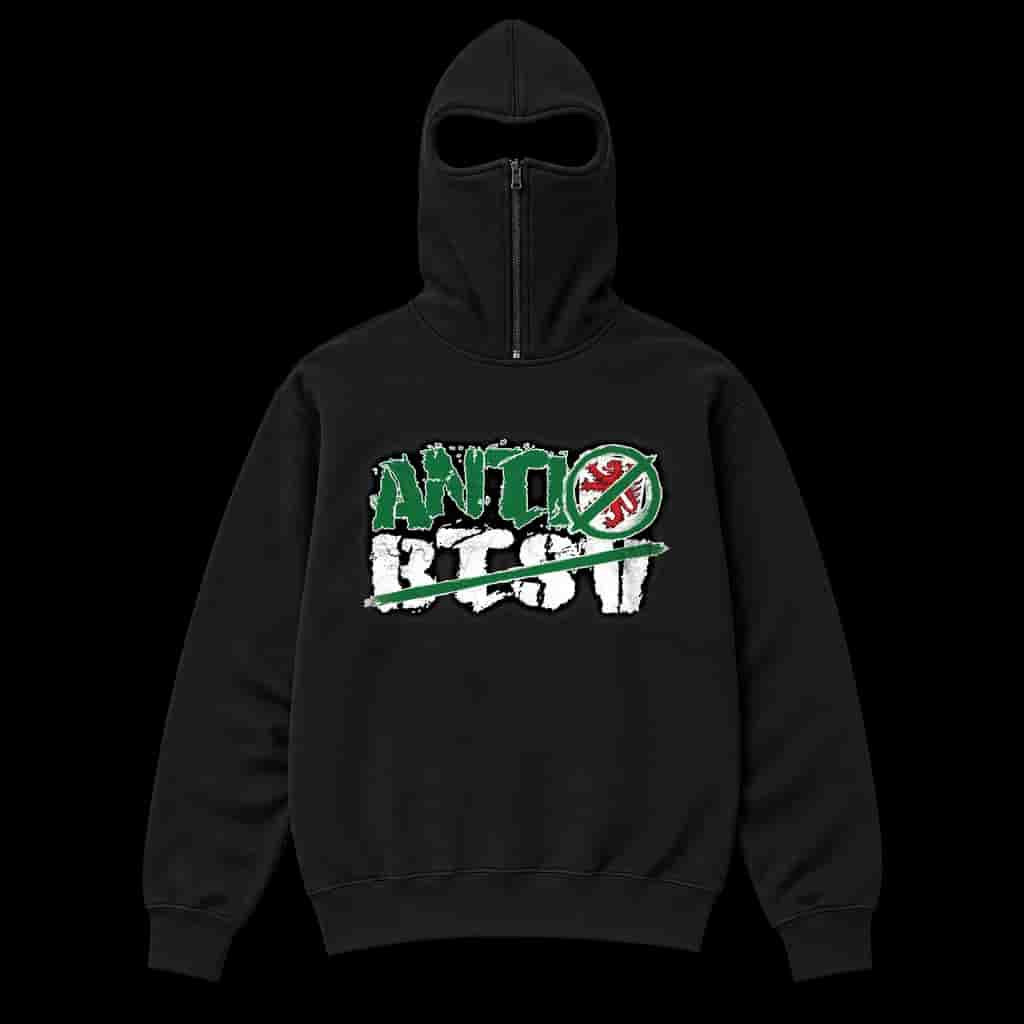 ANTI BTSV-wolfsburg Ninja hettegenser