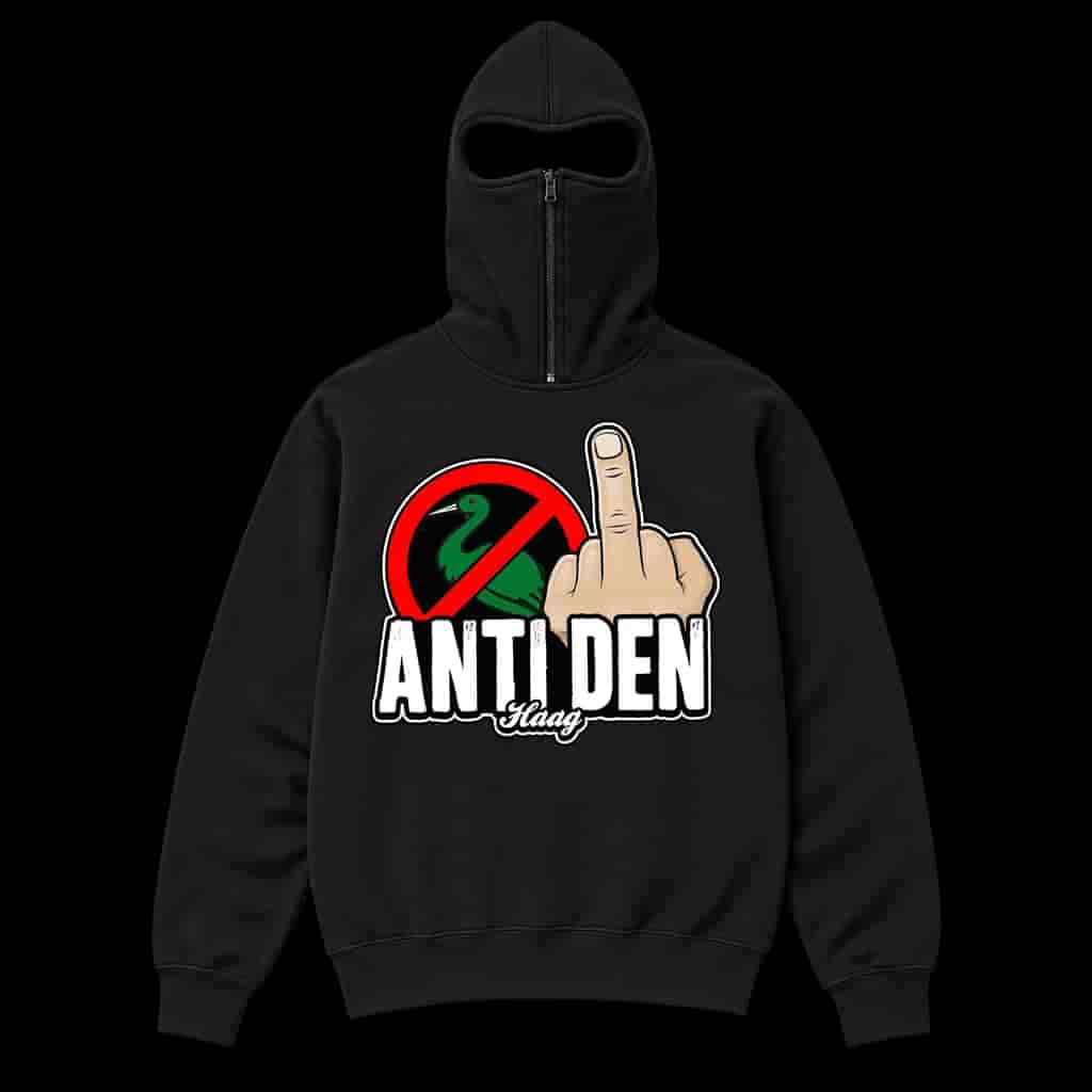Anti Den Haag Ninja Hoodie