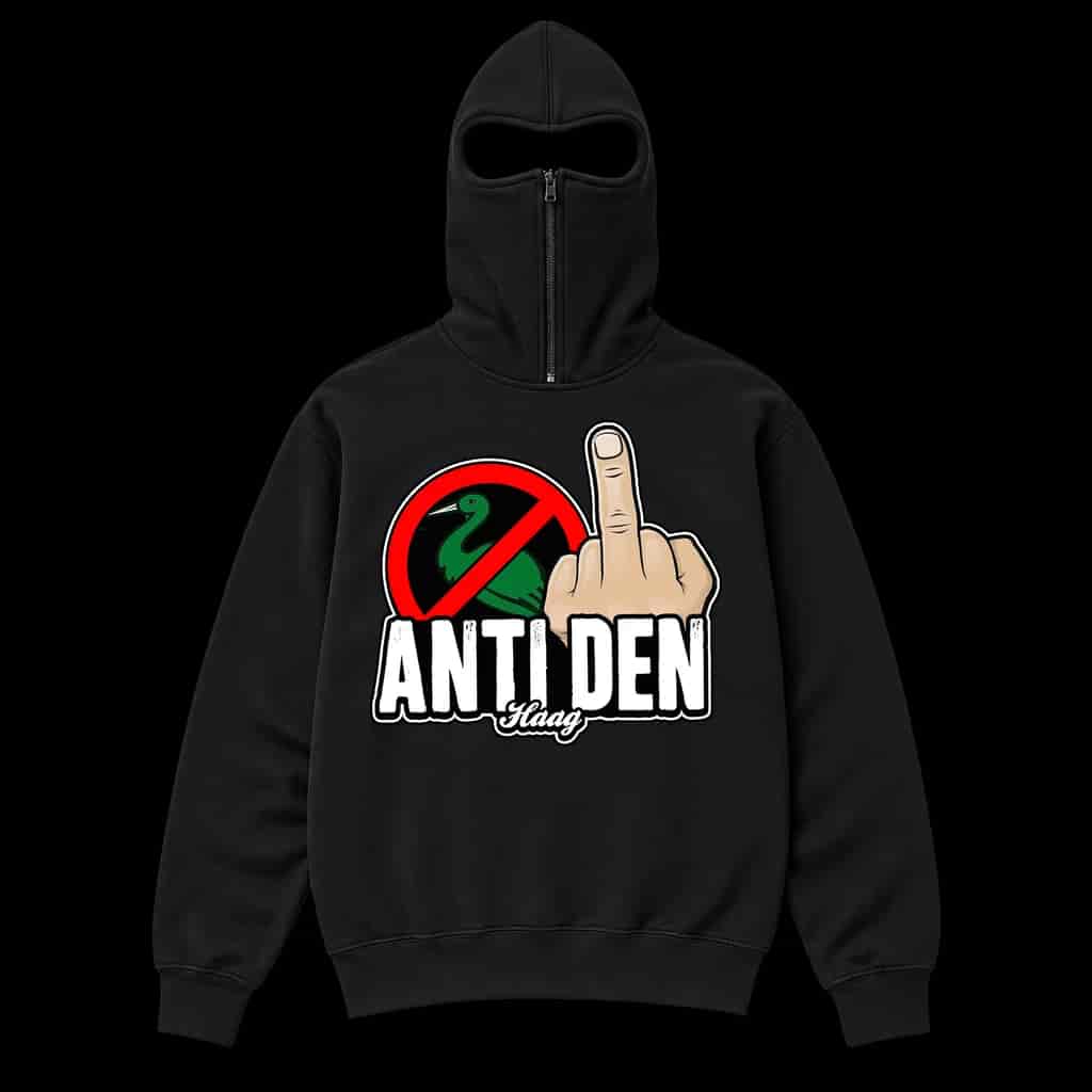 Anti Den Haag Ninja Hoodie