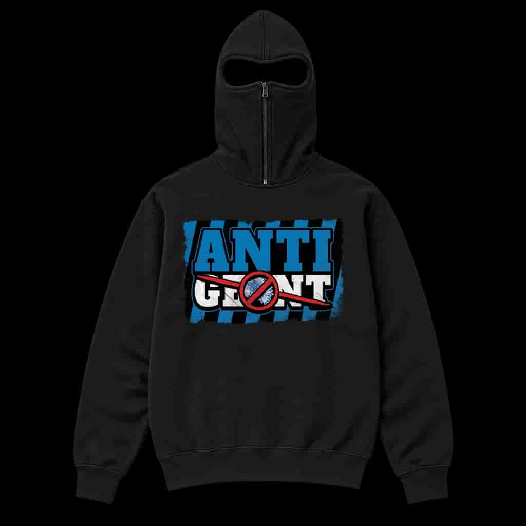 Anti Gent Ninja Kapuzenpullover