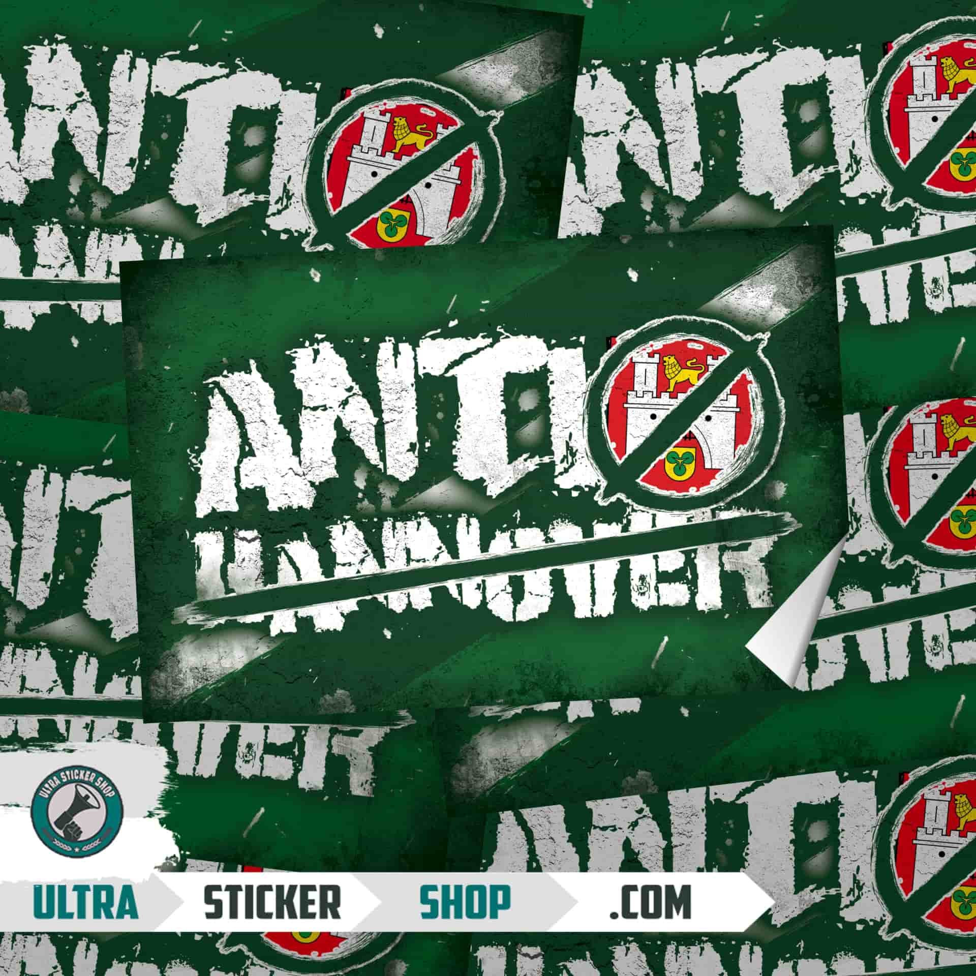 ANTI Hannover-wolfsburg Klistermærker