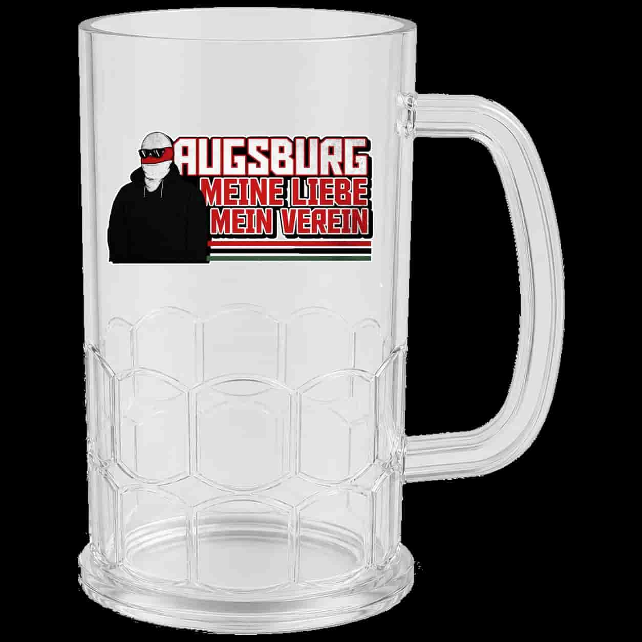 Augsburg meine liebe mein verein! Bierkrug